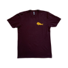 Golden Hour Tee- Maroon