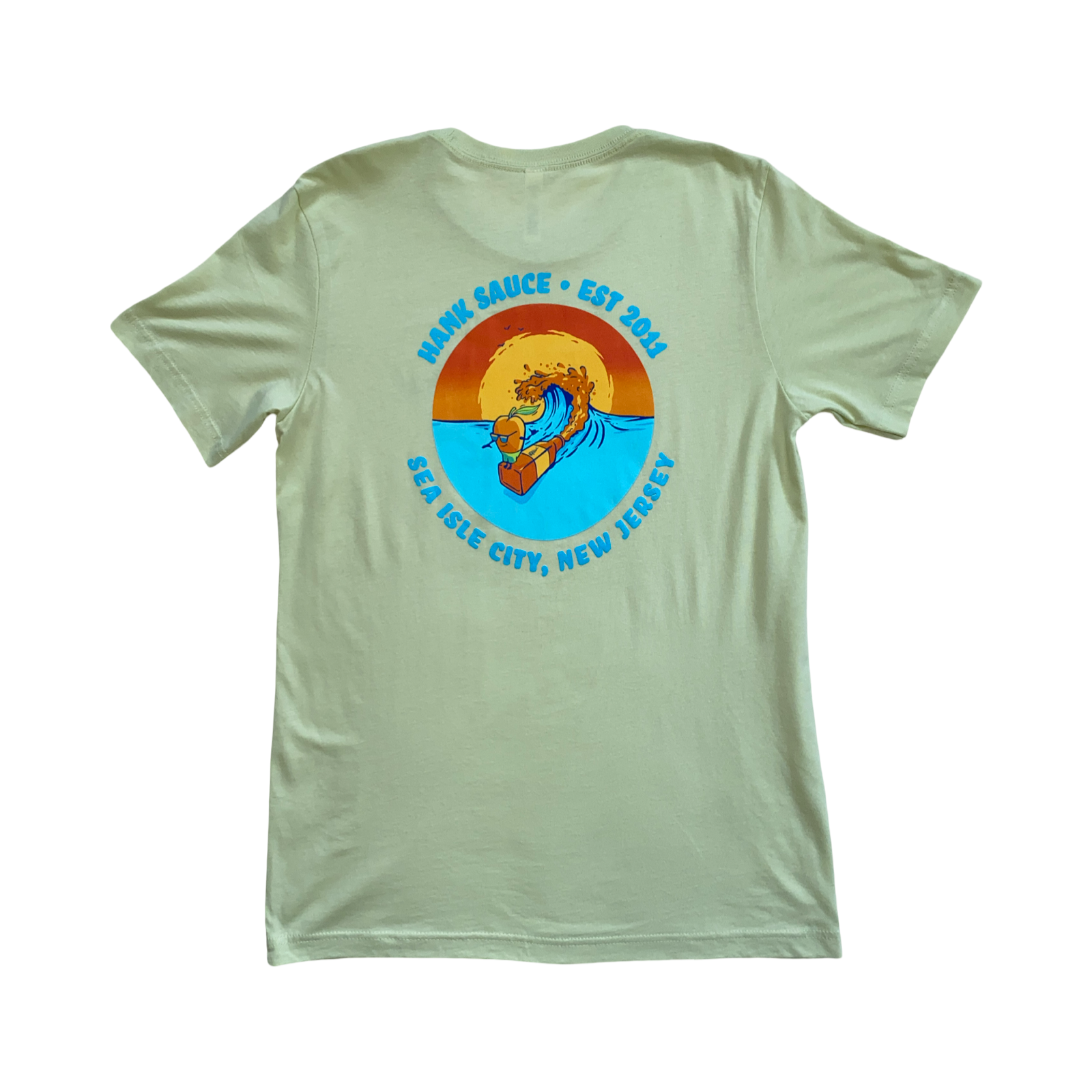 Golden Hour Tee- Spring Green