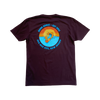 Golden Hour Tee- Maroon