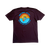 Golden Hour Tee- Maroon