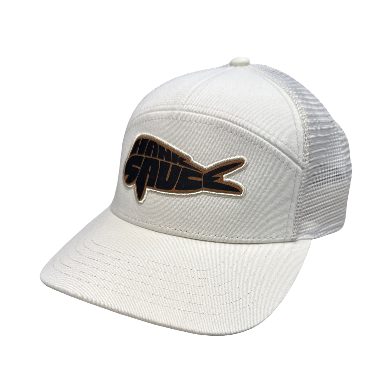 Mesh Logo Hat- Cream