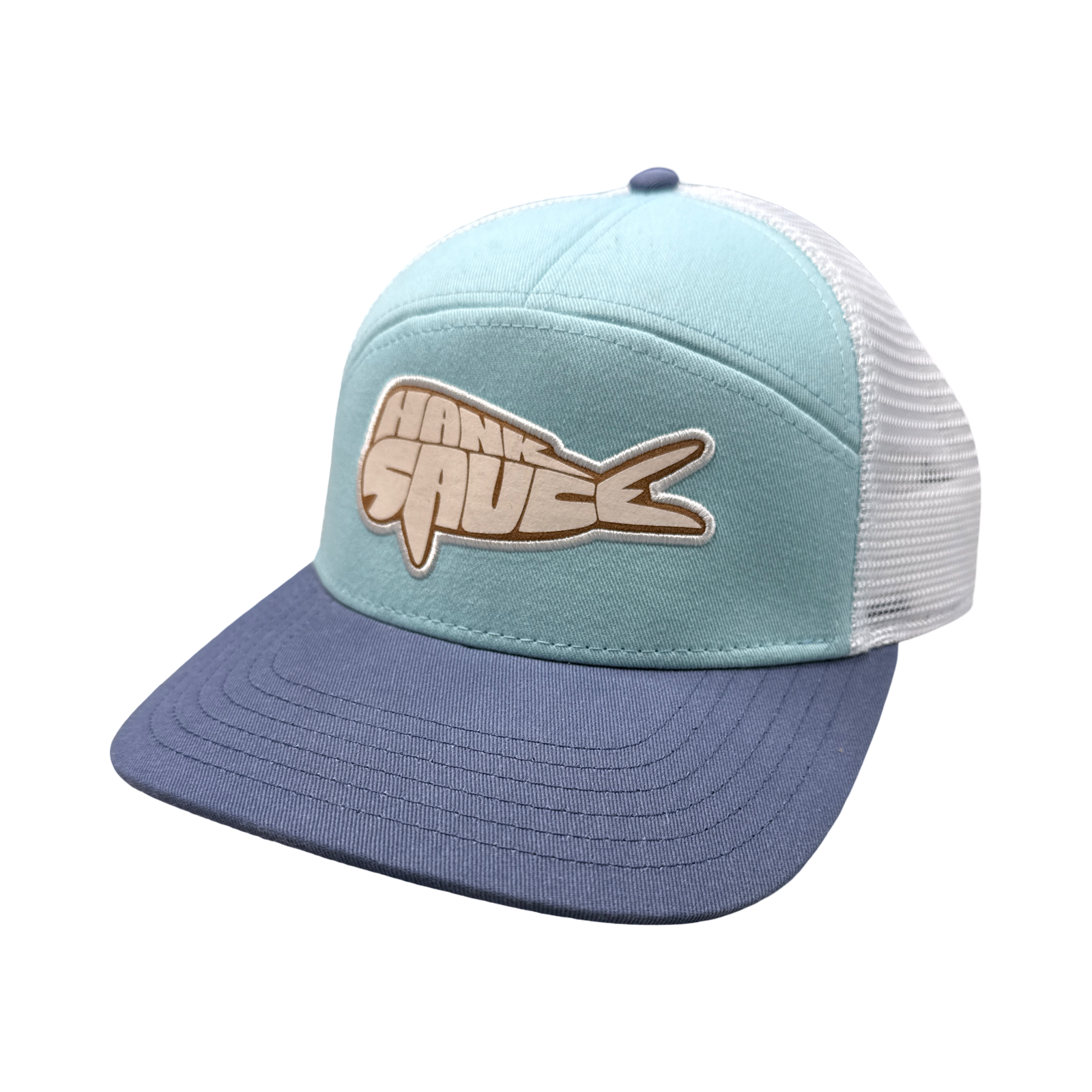 Mesh Logo Hat- Blue